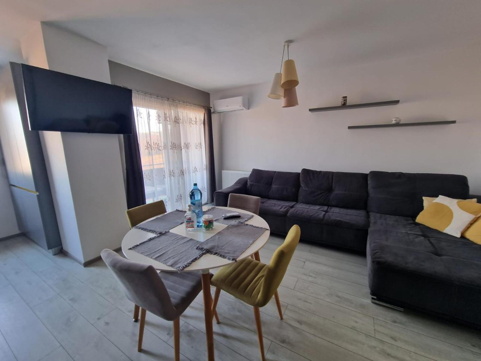 Gray Apartment Nearby Amethyst & Vivo Mall Floreşti エクステリア 写真